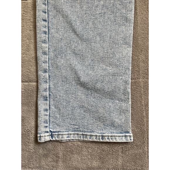 Denizen Levis Jeans Women's 10 Blue Stonewash 90's Loose Straight Stretch Denim - Picture 7 of 14